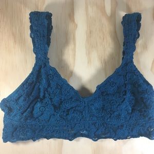 Teal Bralette by Aerie, size M